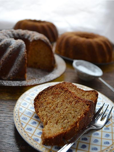 Hazelnut Bundt Cake