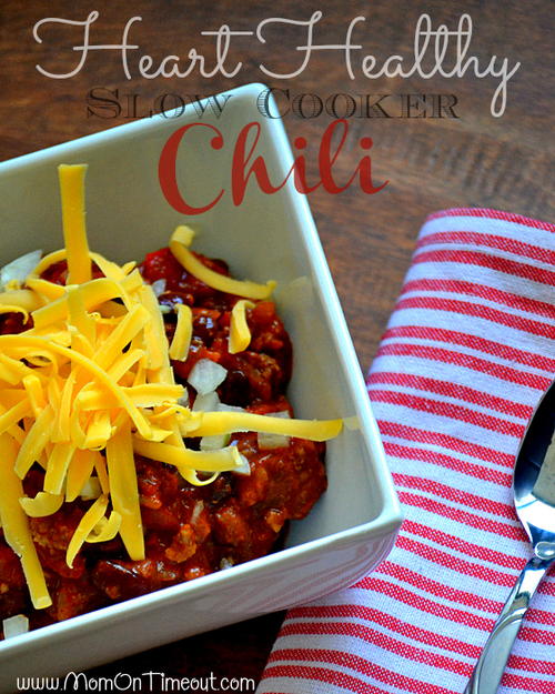 Heart-Healthy Slow Cooker Chili