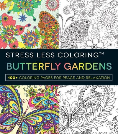 Stress Less Coloring: Butterfly Gardens Review