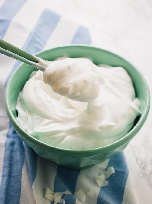 2-Ingredient Coconut Whipped Cream