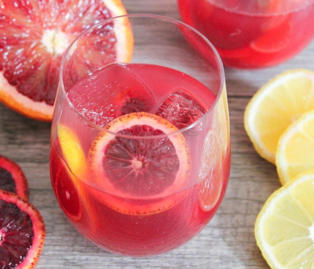 Blood Orange Champagne Punch | TheWineBuyingGuide.com