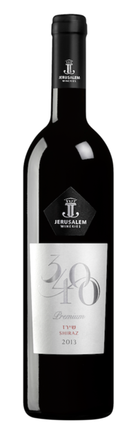 Jerusalem Wineries Premium 3400 Shiraz 2013
