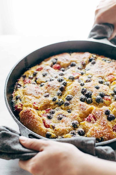 Berry Brioche French Toast Casserole