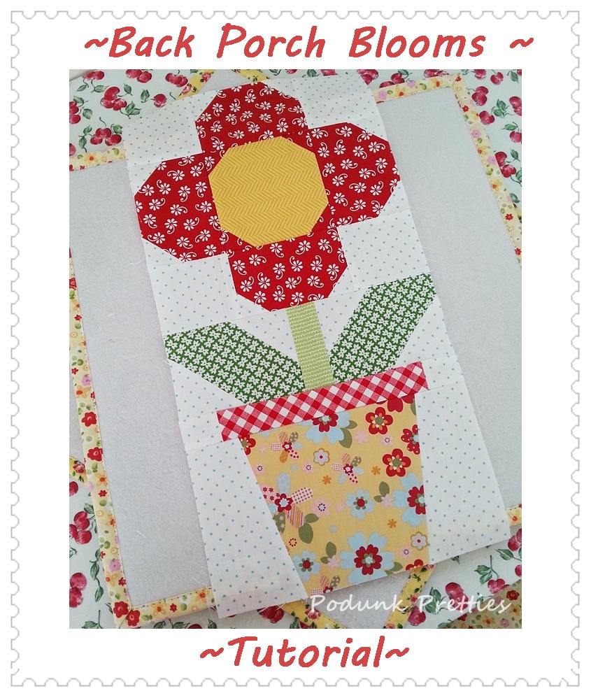 Back Porch Blooms | FaveQuilts.com
