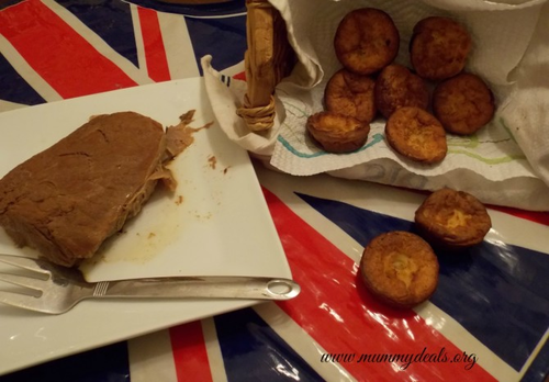British Slow Cooker Roast Beef and Yorkshire Puddings Recipe