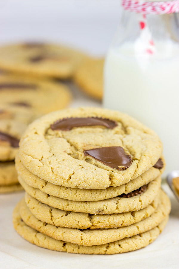 Chocolate Peanut Butter Cup Cookies