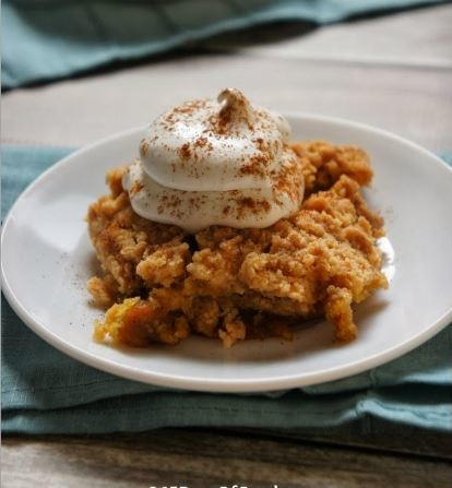 Autumn Harvest Pumpkin Dump Cake