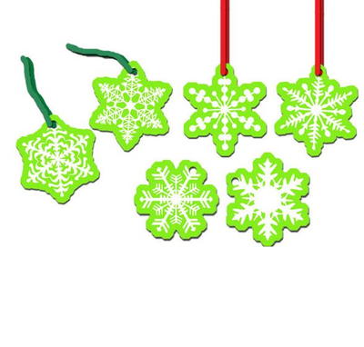 Printable Snowflake Pattern Ornaments AllFreePaperCrafts Com