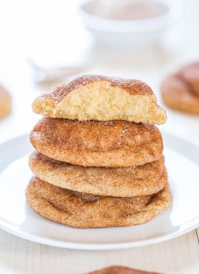 Mrs. Fields' Snickerdoodles Copycat Recipe