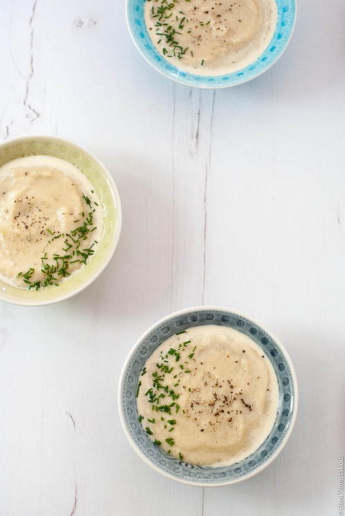 Slow Cooker Vichyssoise Leek Potato Soup