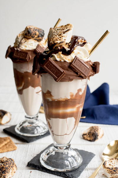 Decadent S'mores Freakshake Milkshake Recipe