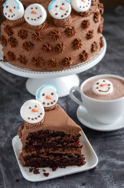 Dreamy Hot Chocolate Cake