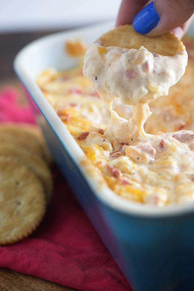 Southern Baked Pimento Cheese Dip | FaveSouthernRecipes.com