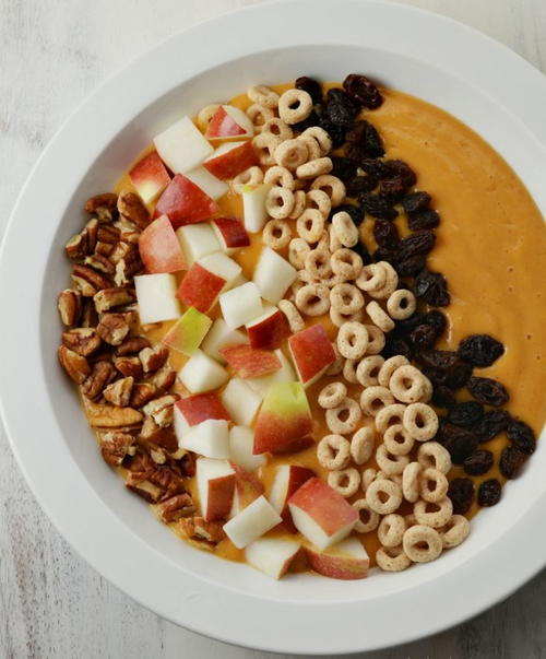 Pumpkin Apple Smoothie Bowl