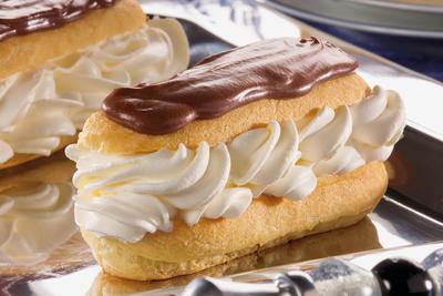 Creme-Filled Eclairs