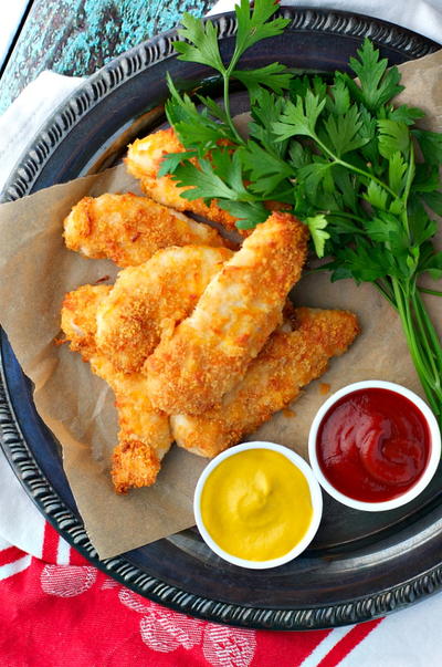 Ritzy Baked Chicken Tenders