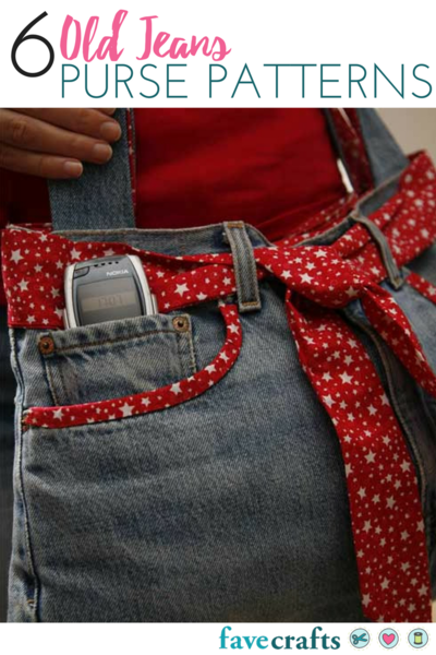 6 Old Jeans Purse Patterns