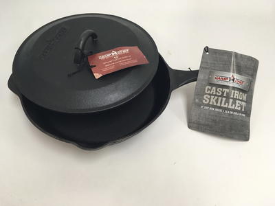 Camp Chef Cast Iron Skillet and Lid