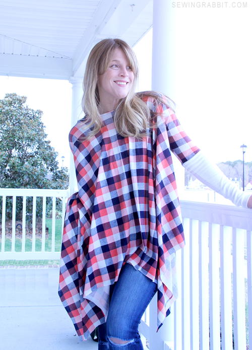 Michael Kors-Inspired Poncho Pattern