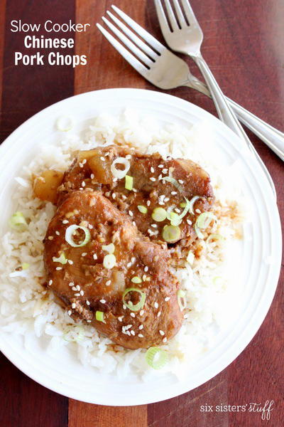 Slow Cooker Chinese Pork Chops