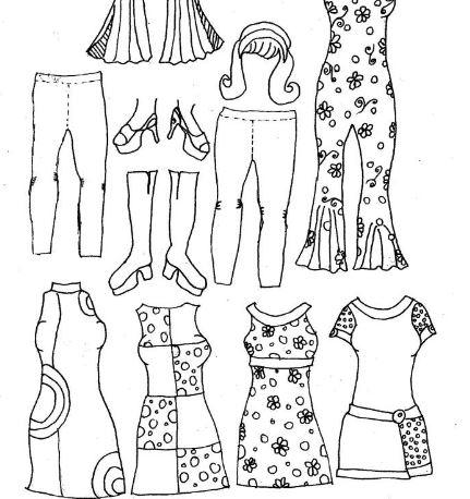 Historical Womens Fashion Printable Paper Dolls