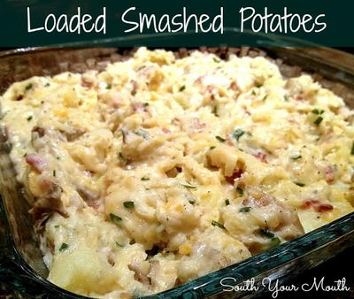 Loaded Smashed Potatoes