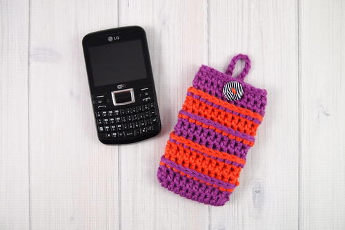 Bold Stripes Cell Phone Cozy