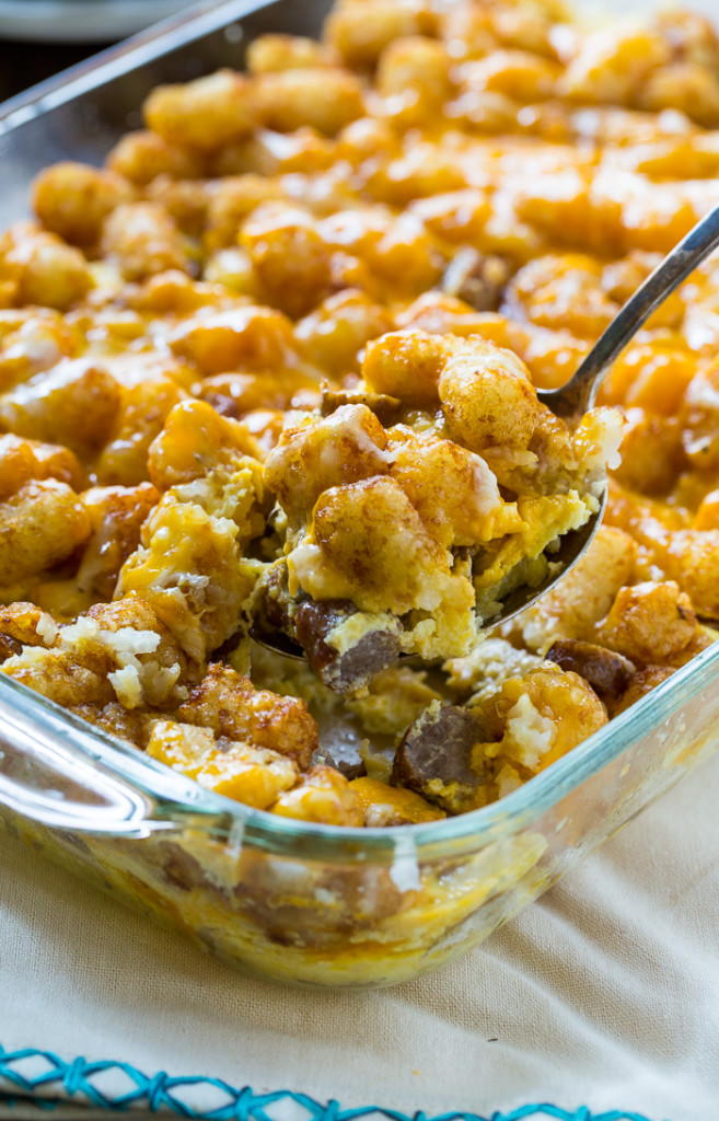 Southern Tater Tot Breakfast Casserole Southern Tater Tot Breakfast Casserole