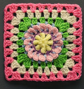 Hey Daisy Bouquet Granny Square