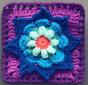 Blooming Daydreams Granny Square