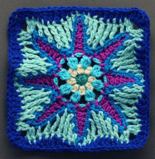 Celestial Delight Granny Square