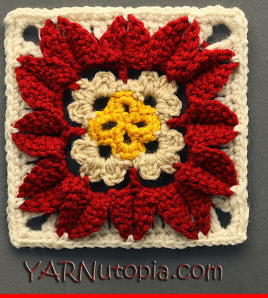 In Full Bloom Granny Square