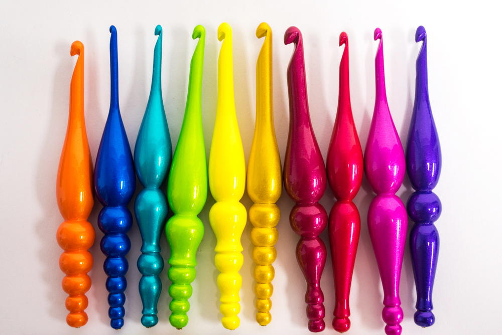 Crochet furls hooks jumbo hook Furls Crochet Candy Shop Hook Review | AllFreeCrochetAfghanPatterns.com