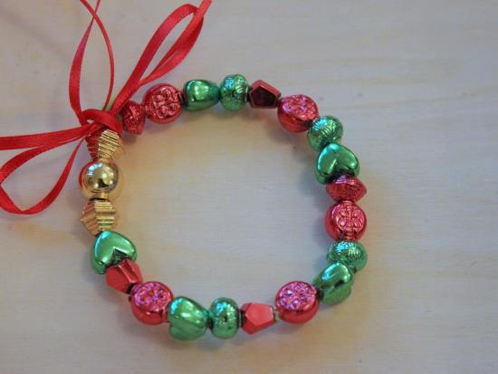 Mini Wreath Beaded Bracelet