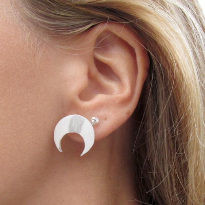 5-Minute Double Horn DIY Earrings