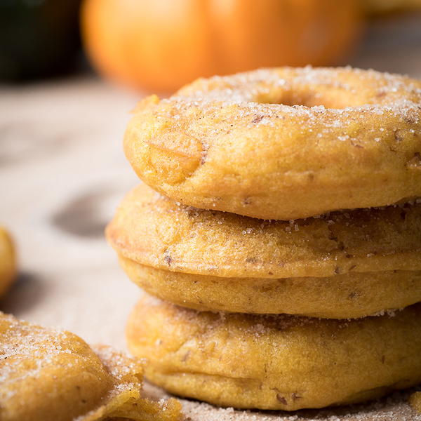 Vegan Pumpkin Donuts