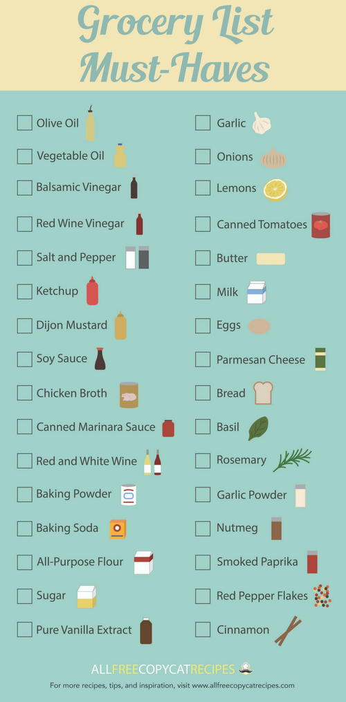 Pantry Essentials Your Grocery List Must-Haves