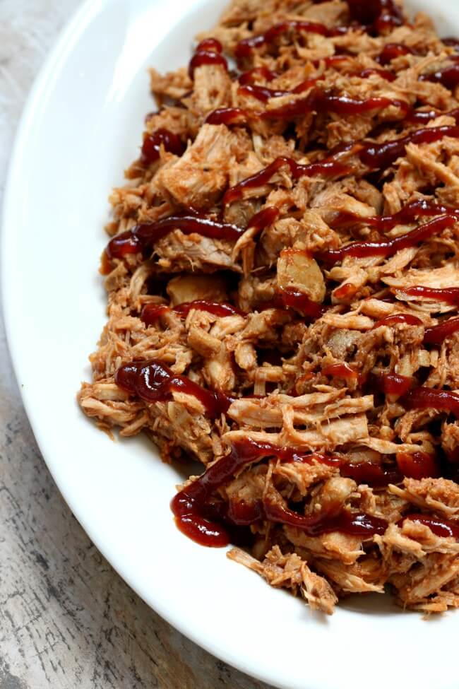 Skinny Slow Cooker BBQ Pulled Pork | AllFreeSlowCookerRecipes.com