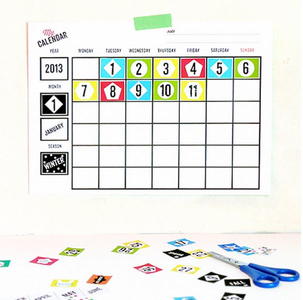 my days blank calendar template allfreepapercrafts com