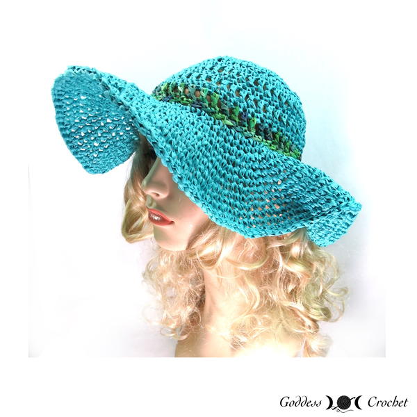 Raffia Wide Brim Hat