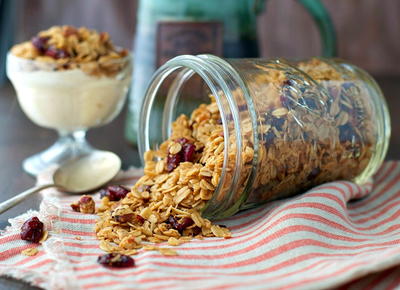 Slow Cooker Pumpkin Spice Granola