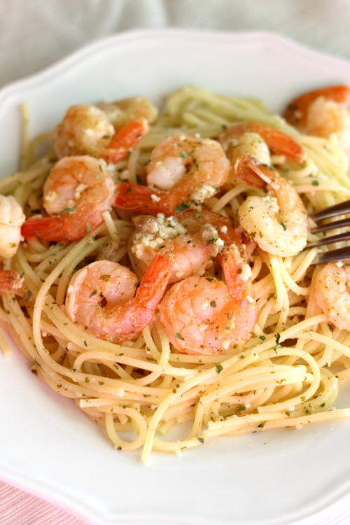 Slow Cooker Shrimp Scampi | RecipeLion.com