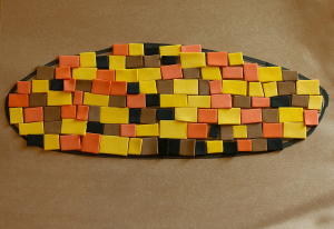 Fast and Fun Mosaic Indian Corn Craft