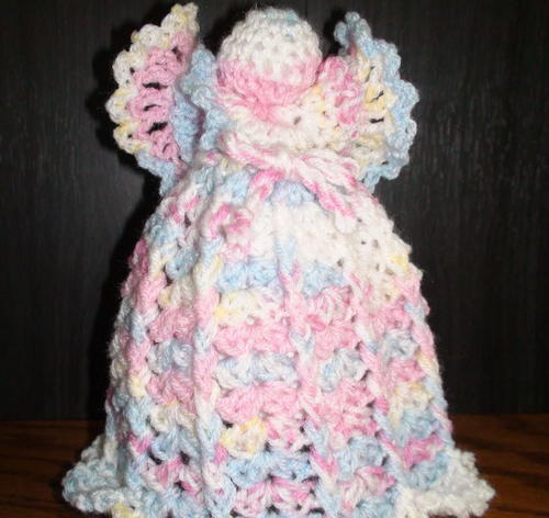 Dreamy Angel Crochet Tree Topper