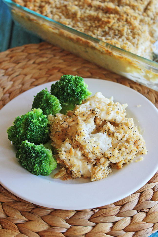 Creamy Poppy Seed Chicken Casserole