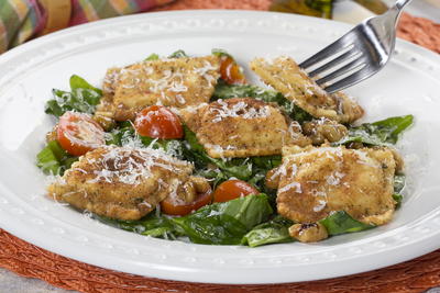 Toasted Ravioli Dinner