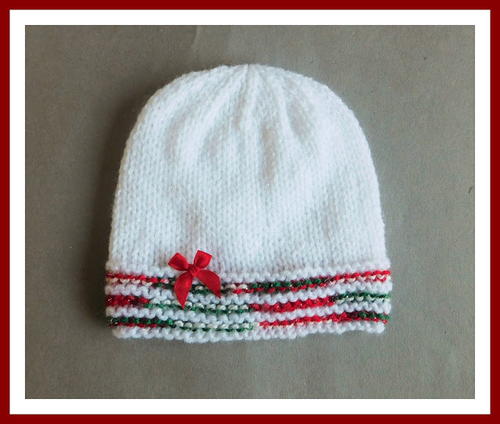 Christmas Glitz Baby Hat