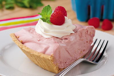 Raspberry Chiffon Pie