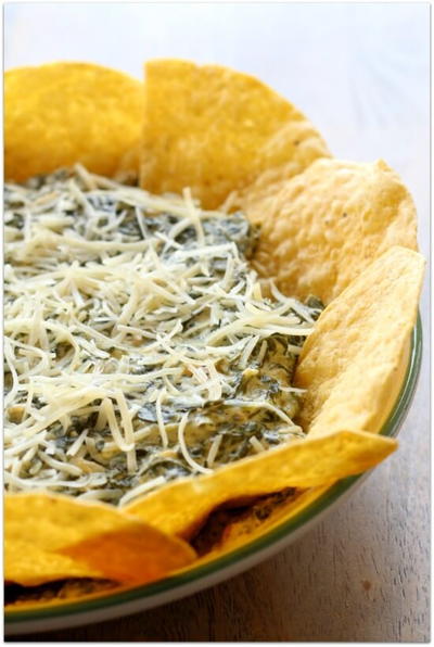 Creamy Slow Cooker Spinach Dip