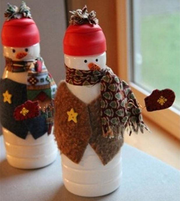 Christmas Gifts for Parents ~ Coffee Creamer Snowmen - 3 Little Greenwoods